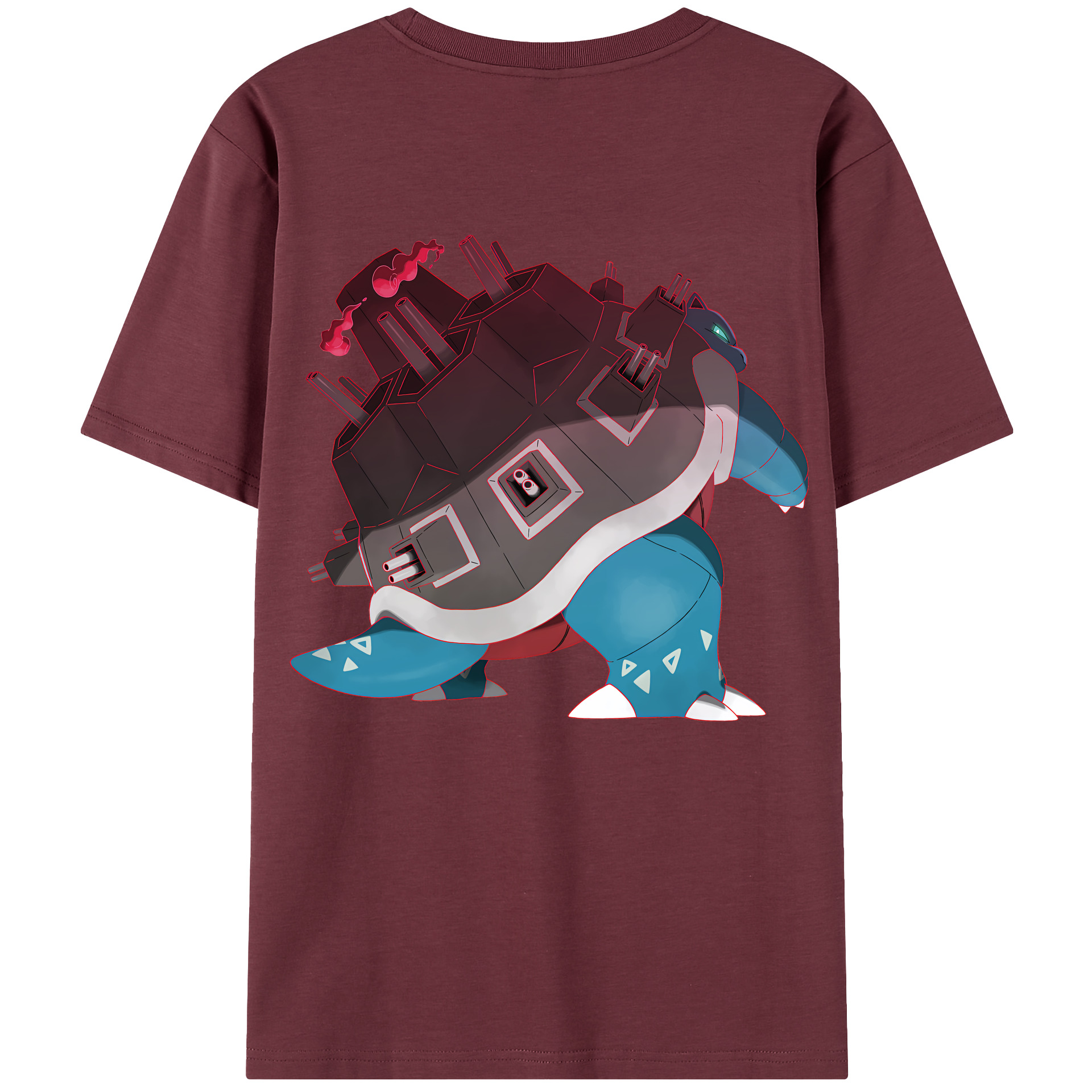 （画像用） ポケットモンスター Pokémon 綿100％半袖Tシャツ（背面プリント）